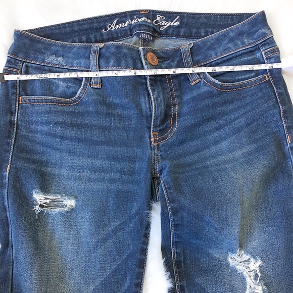 American Eagle Low Rise Stretch Denim Jeggings - Picture 6 of 7